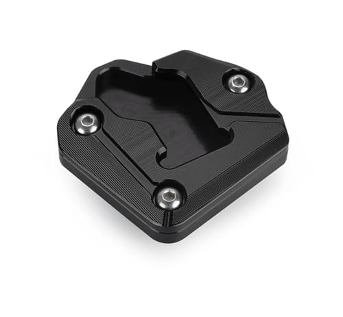 Ständerpolster Ständer Fuß Seitenständer Extension Pad Stützplatte Für Suzuki GSX 1300R Für Hayabusa GSX1300R 2021 2022 2023 2024 2025 GSX-1300R Seitenständerpolster(Schwarz) von FZCSIMR