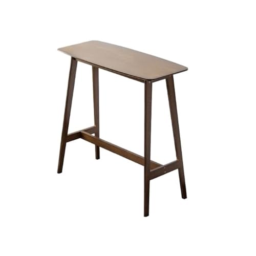 FZL02068LM Flurtisch Moderner High Top Pub Tisch Einfacher Balkon Freizeit Holz Bar Tisch for Wohnzimmer Party Schmal Konsolentisch(Klein) von FZL02068LM
