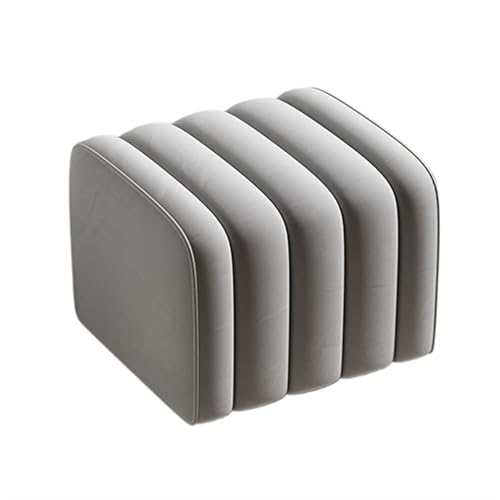 FZL02068LM Schuhschrank mit Sitzbank Schuhhocker, Haupteingangsbank, einfache Wohnzimmer-Kleiderbank, Garderobe, Sofahocker, einfarbige Nachttischbank Schuhregal mit Sitzbank(Grigio) von FZL02068LM