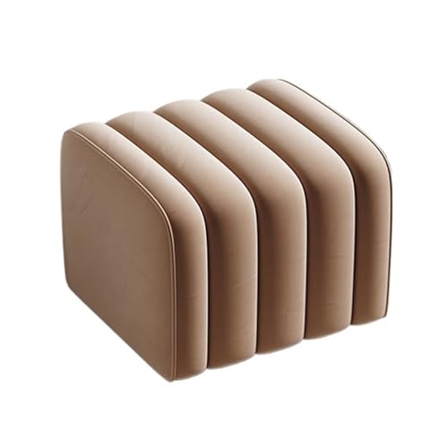 FZL02068LM Schuhschrank mit Sitzbank Schuhhocker, Haupteingangsbank, einfache Wohnzimmer-Kleiderbank, Garderobe, Sofahocker, einfarbige Nachttischbank Schuhregal mit Sitzbank(Khaki) von FZL02068LM