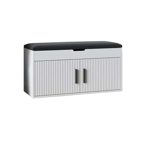 FZL02068LM Schuhschrank mit Sitzbank Schuhwechselbank for den Türbereich, Schuhwechselbank for den Haushalt, Aufbewahrungsfunktion, Softpackbank Schuhregal mit Sitzbank von FZL02068LM