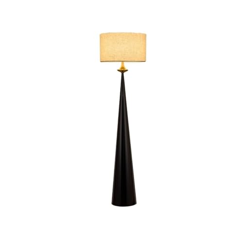 Stehlampe Stehlampe Wohnzimmer Schlafzimmer Nachttisch Sofa Seite Vertikale Stehtischlampe mit Leinenschirm Standing Lamp von FZL02068LM