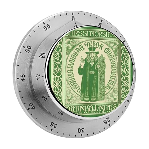 Irish Blessing St Patrick's Day Mechanischer Küchentimer Manueller 60-Minuten-Aufzieh-Timer, lauter Timer für Schwerhörigkeit, keine Batterien erforderlich, Countdown-Timer zum Kochen, Klassenzimmer Irish Blessing St Patrick's Day Mechanischer Küchentimer Manueller 60-Minuten-Aufzieh-Timer, lauter Timer für Schwerhörigkeit, keine Batterien erforderlich, Countdown-Timer zum Kochen, Klassenzimmer von FZMVSQH