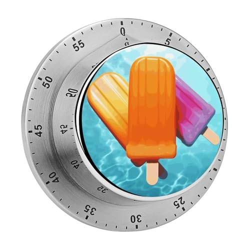 Mechanischer Küchentimer mit Eis am Stiel, manuelle 60-Minuten-Aufzieh-Timer, lauter Timer für Schwerhörigkeit, keine Batterien erforderlich, Countdown-Timer zum Kochen, Klassenzimmer, Fitnessstudio Mechanischer Küchentimer mit Eis am Stiel, manuelle 60-Minuten-Aufzieh-Timer, lauter Timer für Schwerhörigkeit, keine Batterien erforderlich, Countdown-Timer zum Kochen, Klassenzimmer, Fitnessstudio von FZMVSQH