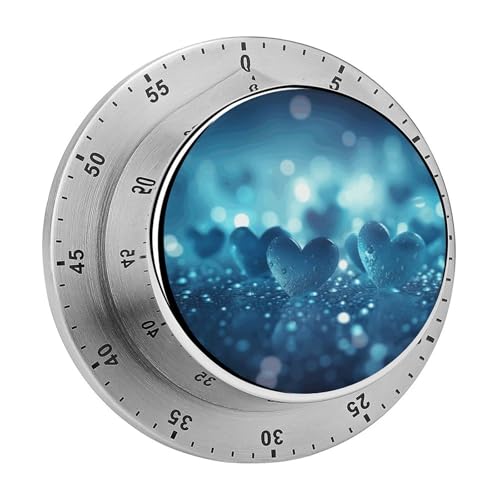 Mechanischer Küchentimer mit Herzbild auf Hintergrund, manueller 60-Minuten-Aufzieh-Timer, lauter Timer für Schwerhörigkeit, keine Batterien erforderlich, Countdown-Timer zum Kochen, Klassenzimmer Mechanischer Küchentimer mit Herzbild auf Hintergrund, manueller 60-Minuten-Aufzieh-Timer, lauter Timer für Schwerhörigkeit, keine Batterien erforderlich, Countdown-Timer zum Kochen, Klassenzimmer von FZMVSQH