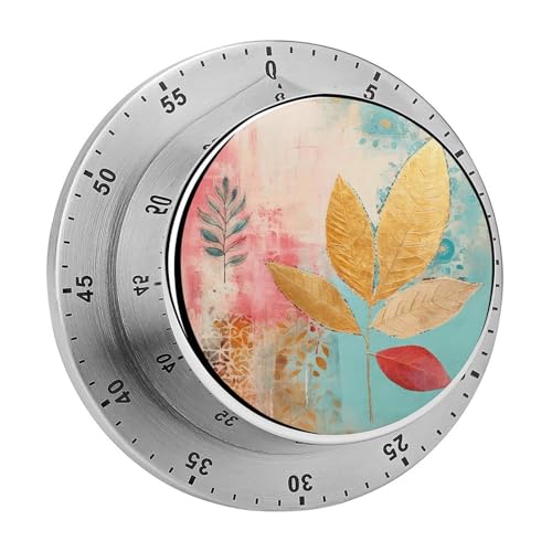 Mechanischer Küchentimer mit Pfirsichblättern, manueller 60-Minuten-Aufzieh-Timer, lauter Timer für Schwerhörigkeit, keine Batterien erforderlich, Countdown-Timer zum Kochen, Klassenzimmer Mechanischer Küchentimer mit Pfirsichblättern, manueller 60-Minuten-Aufzieh-Timer, lauter Timer für Schwerhörigkeit, keine Batterien erforderlich, Countdown-Timer zum Kochen, Klassenzimmer von FZMVSQH