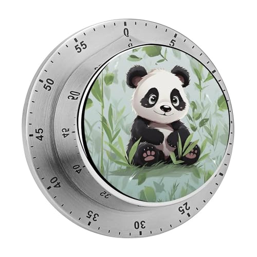 Panda Mechanischer Küchentimer Manueller 60-Minuten-Aufzieh-Timer, lauter Timer für Schwerhörigkeit, keine Batterien erforderlich, Countdown-Timer zum Kochen, Klassenzimmer, Fitnessstudio, Zuhause Panda Mechanischer Küchentimer Manueller 60-Minuten-Aufzieh-Timer, lauter Timer für Schwerhörigkeit, keine Batterien erforderlich, Countdown-Timer zum Kochen, Klassenzimmer, Fitnessstudio, Zuhause von FZMVSQH