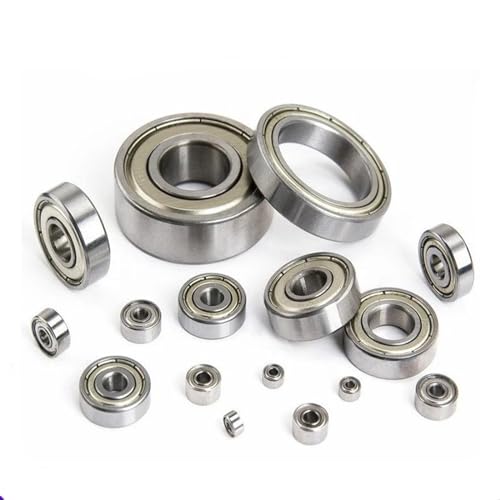 10 STÜCKE ABEC-5 608 6000 6200 6201 6202 6203 6204 6205 6206 ZZ 2RS Metalldichtung Deep Drove Kugellager 8 x 22 x 7 mm 12 x 32 x 10 mm(Zz,6000 10x26x8mm) von FZPMRLTMV