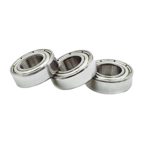 10 Stück 688ZZ-Kugellager, 8 mm x 16 mm x 5 mm, Miniatur-Rillenkugellager aus doppelseitigem Kohlenstoffstahl for Skateboard-Drucker von FZPMRLTMV