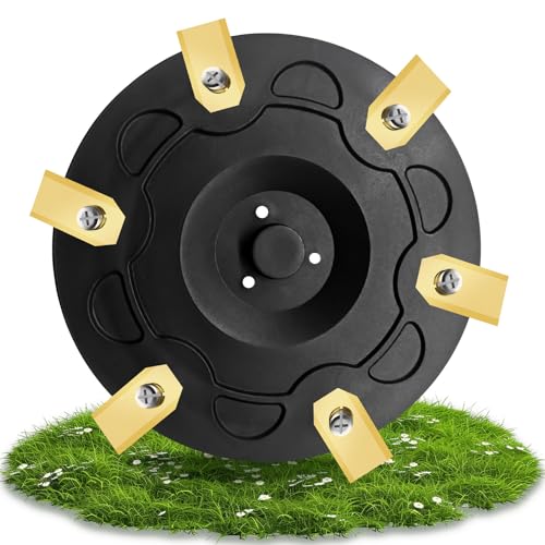 6er Messerscheibe kompatibel mit Segway Navimow Mähroboter i105E,i108E & i110n Mähroboter Rasenroboter Drehscheibe,Messerteller Premium Mähteller aus glasfaserverstärktem Kunststoff für 6 Klingen (A) 6er Messerscheibe kompatibel mit Segway Navimow Mähroboter i105E,i108E & i110n Mähroboter Rasenroboter Drehscheibe,Messerteller Premium Mähteller aus glasfaserverstärktem Kunststoff für 6 Klingen (A) von FZQBEY