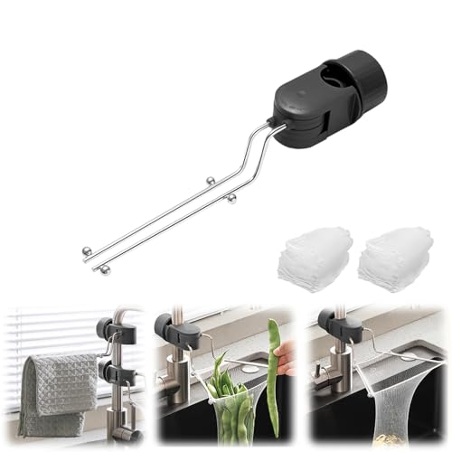 Abflusssieb mit 100 PCS Netz, Sieb für Spülbecken,Edelstahl Abflusssieb Küchenspüle,Sink Drain Siebkorb für Lebensmittelabfälle,Sink Siebkorb,Spülbecken Sieb Verstopfungsschutz Küche Abfluss Spüle (C) von FZQBEY