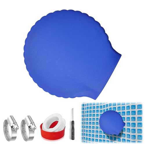 FZQBEY Pool Einlaufdüse 360° Drehbar für Intex Bestway Pool Düse Auslass Ausströmer Zubehör Ø32/38 mm, Intex Bestway Pool Zubehör Ersatzteile Poolzubehör, Blau (F) von FZQBEY