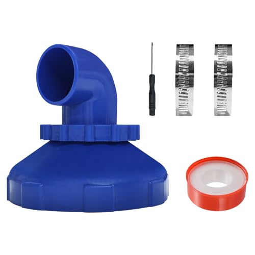 FZQBEY Pool Einlaufdüse 360° Drehbar für Pool Düse Auslass Ausströmer Zubehör Ø32/38 mm, Pool Auslassdüse mit Pool Anschluss Zubehör, Pool Zubehör Ersatzteile Poolzubehör von FZQBEY