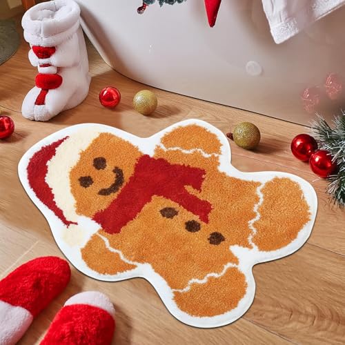 Fußmatte Weihnachten, Weihnachts Fussmatte Weihnachten Badematte, Weihnachtsfußmatten, Weihnachtsdeko Badezimmerteppich Weihnachten Aussen Innen Teppich Rutschfest Türmatte für Weihnachten Deko (D) Fußmatte Weihnachten, Weihnachts Fussmatte Weihnachten Badematte, Weihnachtsfußmatten, Weihnachtsdeko Badezimmerteppich Weihnachten Aussen Innen Teppich Rutschfest Türmatte für Weihnachten Deko (D) von FZQBEY