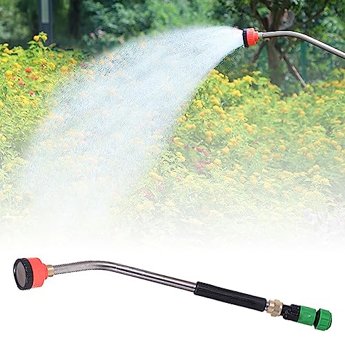 Gießstab, Profi Gießstab, 1/2 Zoll Edelstahl Professionelle Bewässerungsstab Gartenspritze Wasserbrause Handbrause Garten Sprayer Pflanzenbewässerung System (1/2 Zoll) von FZQBEY