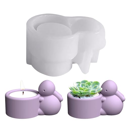 Ostern Kaninchen Silikonformen Gießformen Ostern Hase Silikonform Kerzenhalter, Hase Silikon Gießform Kerzenhalter, DIY Silikonform Ostern 3D Kaninchen Gießform Ostern für Teelichter und Blumentöpfe Ostern Kaninchen Silikonformen Gießformen Ostern Hase Silikonform Kerzenhalter, Hase Silikon Gießform Kerzenhalter, DIY Silikonform Ostern 3D Kaninchen Gießform Ostern für Teelichter und Blumentöpfe von FZQBEY