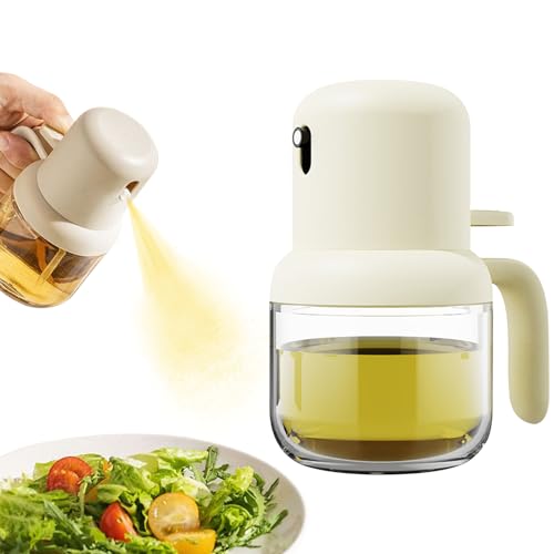 Multifunktions Ölflasche, 180ml Ölsprüher zum Kochen, Ölflasche Sprüher, Ölsprüher für Speiseöl, Ölspray zum Kochen, Olivenöl Spray, Öl Sprühflasche zum Kochen, Backen, Grillen und Salat (Beige) Multifunktions Ölflasche, 180ml Ölsprüher zum Kochen, Ölflasche Sprüher, Ölsprüher für Speiseöl, Ölspray zum Kochen, Olivenöl Spray, Öl Sprühflasche zum Kochen, Backen, Grillen und Salat (Beige) von FZQBEY