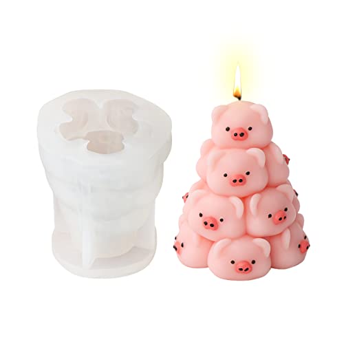 Schwein Kerzenform Silikon, 3D DIY Kerzen Selber Machen Set, Kerzenformen Zum Gießen, Kerzen Formen Silikon, Kerzen Silikonform, Silikonformen Gießformen Kerzen, Kerzen Gießen Formen, Kerzengießform Schwein Kerzenform Silikon, 3D DIY Kerzen Selber Machen Set, Kerzenformen Zum Gießen, Kerzen Formen Silikon, Kerzen Silikonform, Silikonformen Gießformen Kerzen, Kerzen Gießen Formen, Kerzengießform von FZQBEY