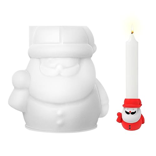 Silikonform Kerzenhalter, Weihnachtsmann Gießform Kerzenhalter Schneemann Silikonform Kerzenhalter Stabkerze Silikon Kerzenformen Elch Klingel Silikon Kerzenhalter Form Für Weihnachten Wohndekoration Silikonform Kerzenhalter, Weihnachtsmann Gießform Kerzenhalter Schneemann Silikonform Kerzenhalter Stabkerze Silikon Kerzenformen Elch Klingel Silikon Kerzenhalter Form Für Weihnachten Wohndekoration von FZQBEY