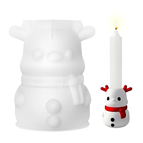 Silikonform Kerzenhalter, Weihnachtsmann Gießform Kerzenhalter Schneemann Silikonform Kerzenhalter Stabkerze Silikon Kerzenformen Elch Klingel Silikon Kerzenhalter Form Für Weihnachten Wohndekoration Silikonform Kerzenhalter, Weihnachtsmann Gießform Kerzenhalter Schneemann Silikonform Kerzenhalter Stabkerze Silikon Kerzenformen Elch Klingel Silikon Kerzenhalter Form Für Weihnachten Wohndekoration von FZQBEY