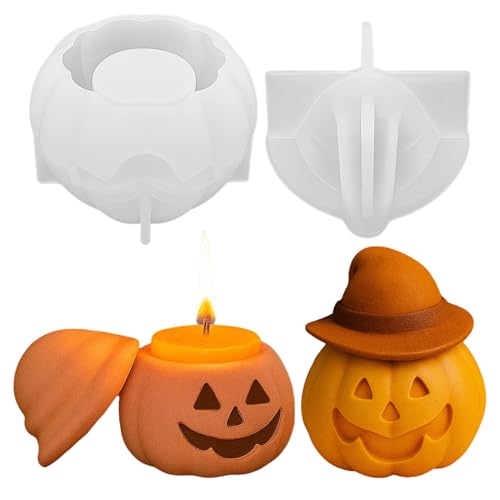 Silikonformen Gießformen Herbst, Halloween Silikonform Kürbis Dose mit Deckel Kerzenhalter Gießformen Silikon Herbst Kerzenglas Silikonform Schale Vase Giessformen Silikon Gießform Kerzenhalter (A) Silikonformen Gießformen Herbst, Halloween Silikonform Kürbis Dose mit Deckel Kerzenhalter Gießformen Silikon Herbst Kerzenglas Silikonform Schale Vase Giessformen Silikon Gießform Kerzenhalter (A) von FZQBEY