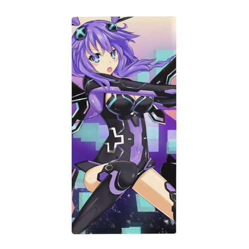 FZRTGOP Anime-Mädchen Handtücher Washclappen Handtuch Maschinenwaschbar Gästehandtücher Küchentücher 73x35cm von FZRTGOP