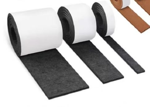 14er-Set filzgleiter selbstklebend，Dunkelgrau Filz selbstklebend，filzgleiter für stühle，klebefilz，möbelfilz von FZSECRIU