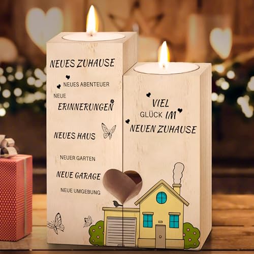 EIN Paar von 2 einzugsgeschenke Wohnung，einweihungsgeschenk Wohnung，Geschenk zum einzug，einzugsgeschenke Haus，einweihungsgeschenk Haus von FZSECRIU