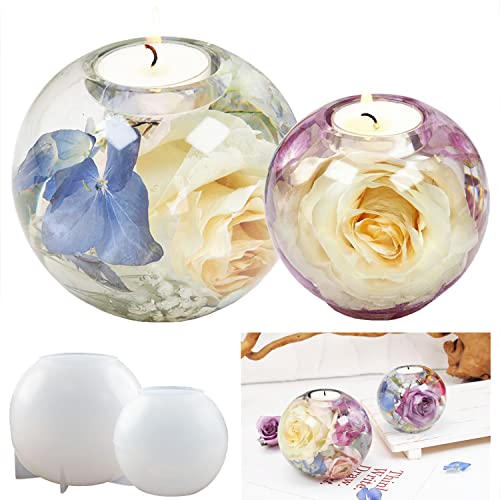 FZSECRIU 2 Stück kerzen gießen formen,kerzen formen, kerzen set selber machen,Epoxy Resin für DIY silikonform kerzenhalter FZSECRIU 2 Stück kerzen gießen formen,kerzen formen, kerzen set selber machen,Epoxy Resin für DIY silikonform kerzenhalter von FZSECRIU