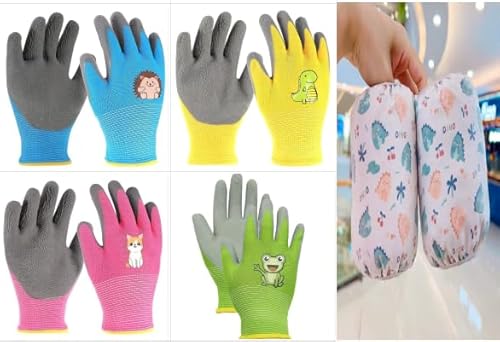 FZSECRIU 4 Pairs gartenhandschuhe kinder,1 Paar Ärmelhandschuhe,arbeitshandschuhe kinder,kind arbeitshandschuhe, 3-5 jahre FZSECRIU 4 Pairs gartenhandschuhe kinder,1 Paar Ärmelhandschuhe,arbeitshandschuhe kinder,kind arbeitshandschuhe, 3-5 jahre von FZSECRIU