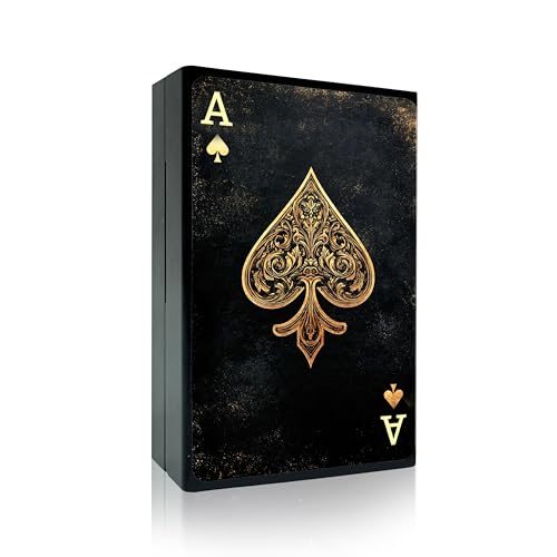 zigarettenetui metall，zigarettenbox，cigarette case，zigarettenschachtel，zigarettenetui personalisiert(Pik-Ass) von FZSECRIU