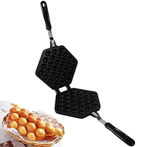Antihaft Waffeleisen Ei Blase Pfanne Aluminiumlegierung Form Eier Eier Pfanne Kuchen Backform Platte für die Küche zu Hause Verwendung Kochgeschenk von FZYE