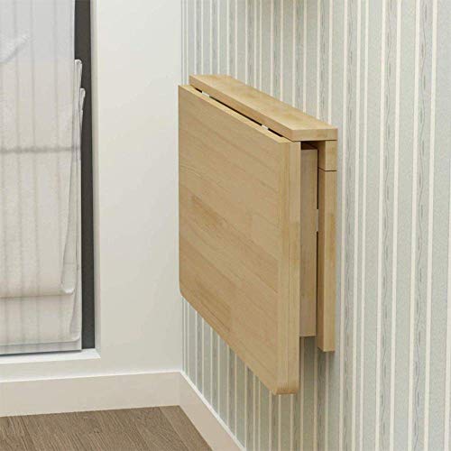 FZYE Klappbare an der Wand befestigte Werkbank Klapptisch Klappbarer Computertisch Hängetische für Arbeitszimmer, Schlafzimmer, Badezimmer oder Balkon, 100 * 40 cm / 39,5 * 15,5 Zoll von FZYE