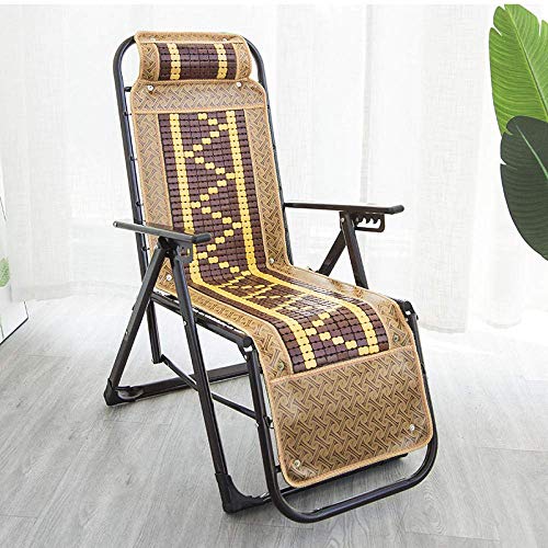 FZYE Klappbarer Loungesessel Sonnenstuhl Mahjong Stuhl Mittagspause Bambusstuhl Alter Mann Sommer Balkon Fahrt Pergola Stuhl Zuhause Faule Freizeit A FZYE Klappbarer Loungesessel Sonnenstuhl Mahjong Stuhl Mittagspause Bambusstuhl Alter Mann Sommer Balkon Fahrt Pergola Stuhl Zuhause Faule Freizeit A von FZYE