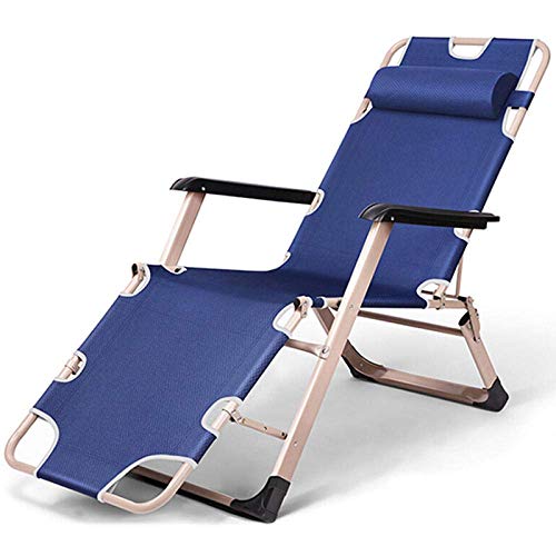 FZYE Liege Sonne Strand Garten Einstellbar Mittagspause Bett Klappbüro Freizeit begleitet Atmung Verlängerung beidseitig Rohr blau FZYE Liege Sonne Strand Garten Einstellbar Mittagspause Bett Klappbüro Freizeit begleitet Atmung Verlängerung beidseitig Rohr blau von FZYE