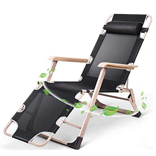 FZYE Liege Sonne Strand Garten Verstellbar Mittagspause Bett Büro Faltbar Freizeit Begleitend Atmen Verbreiterung Beide Rohre Schwarz FZYE Liege Sonne Strand Garten Verstellbar Mittagspause Bett Büro Faltbar Freizeit Begleitend Atmen Verbreiterung Beide Rohre Schwarz von FZYE