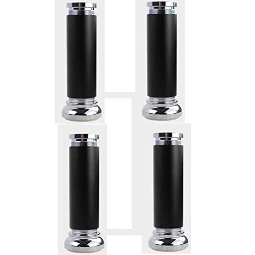 Schrank Beine Küchenfüße Arbeitsplatte TV Schreibtisch Tisch Bein Möbel Sofa Füße - Höhenverstellbar (4er-Set) B 12cm von FZYE