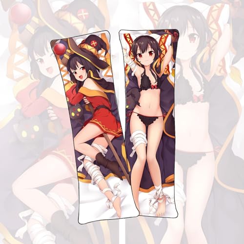 FZYUYU-Anime Körperkissen Kono subarashī Sekai NI shukufuku wo! Megumin Dakimakura Körperkissen Anime Doppelseitig bedruckter Kissenbezug Kissenbezug Kissenbezug Kissen-Megumin-b,50x160cm-Peach Skin FZYUYU-Anime Körperkissen Kono subarashī Sekai NI shukufuku wo! Megumin Dakimakura Körperkissen Anime Doppelseitig bedruckter Kissenbezug Kissenbezug Kissenbezug Kissen-Megumin-b,50x160cm-Peach Skin von FZYUYU