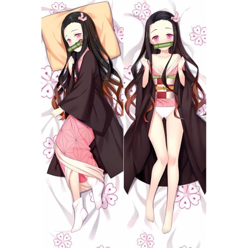 FZYUYU-Kamado Nezuko Anime Game Body Pillowcase Anime Pillow Cover Case 20''x59'' Anime Dakimakura Double-Sided Peach Skin 150x50 cm -150x50cm FZYUYU-Kamado Nezuko Anime Game Body Pillowcase Anime Pillow Cover Case 20''x59'' Anime Dakimakura Double-Sided Peach Skin 150x50 cm -150x50cm von FZYUYU