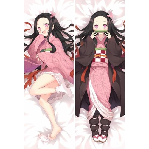 FZYUYU-Kamado Nezuko ​Anime Körper Kissenbezug Anime Dakimakura Pfirsich Haut Anime Körperkissen Umarmender weicher Körper Kissenbezug 19 "" x 59 ""-150 x 50 cm FZYUYU-Kamado Nezuko ​Anime Körper Kissenbezug Anime Dakimakura Pfirsich Haut Anime Körperkissen Umarmender weicher Körper Kissenbezug 19 "" x 59 ""-150 x 50 cm von FZYUYU