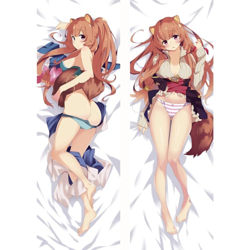 FZYUYU-The Rising of The Shield Hero Anime Mädchen Körper Kissenbezug Anime Kissenbezug 20 '' x 59 '' Anime Dakimakura Doppelseitige Pfirsichhaut 150x50 cm-150x50cm von FZYUYU