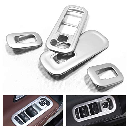 Chrom Matt Optik Fensterheber Rahmen Blende Abdeckung Passend für Mercedes Benz A Klasse W177 V177 CLA W118 C118 X118 Chrom Matt Optik Fensterheber Rahmen Blende Abdeckung Passend für Mercedes Benz A Klasse W177 V177 CLA W118 C118 X118 von FFZ Parts
