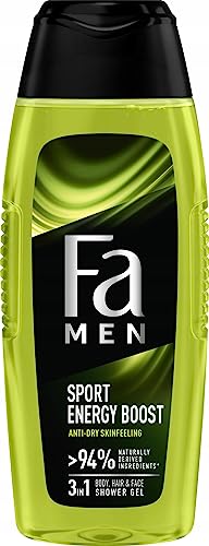 FA Men Sport Energy Boost 3 in 1 Duschgel, 750ml von Fa