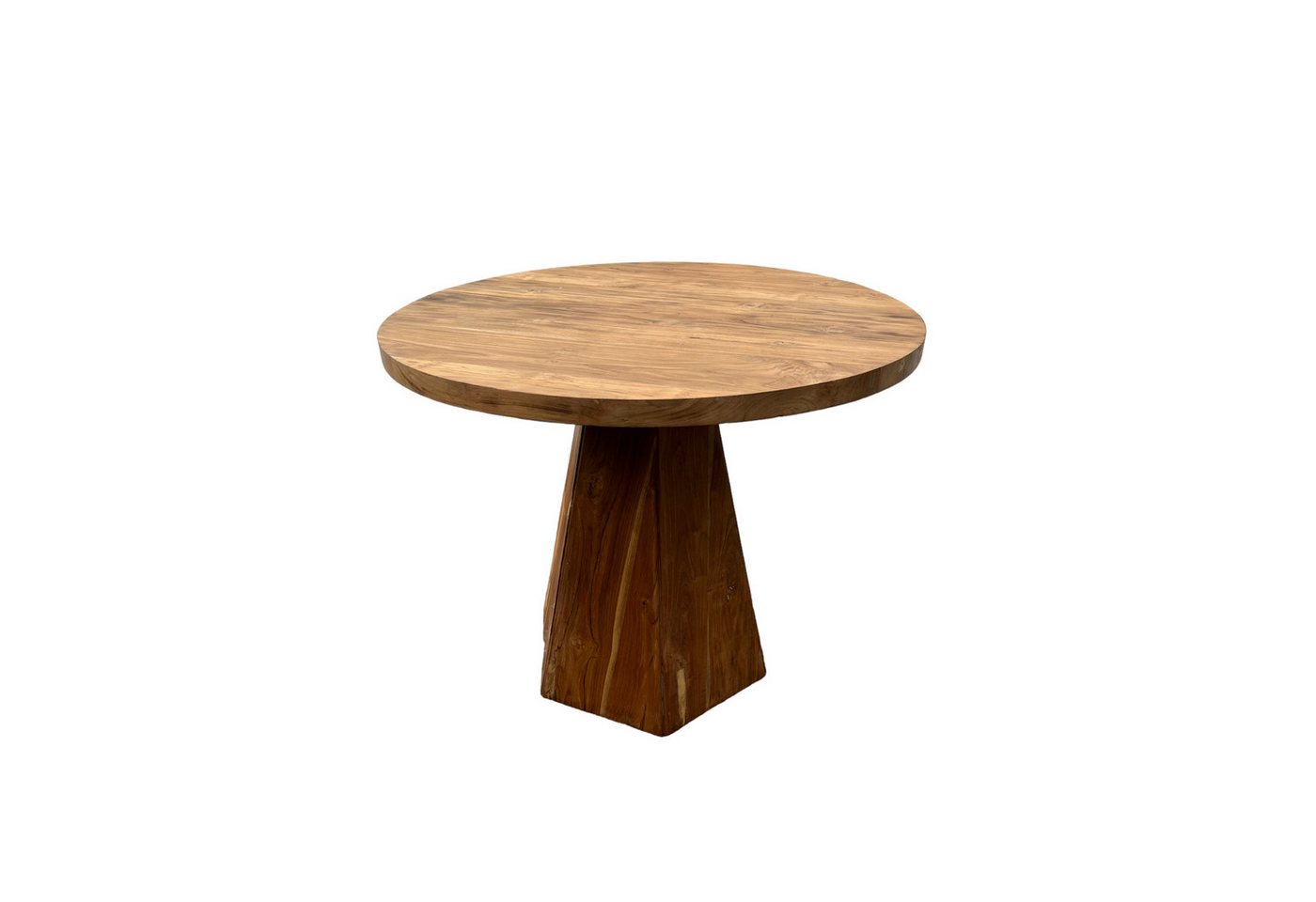 FaHome Esstisch Runder Teakholz Esstisch: Natürliches Design und Robuste Qualität FaHome Esstisch Runder Teakholz Esstisch: Natürliches Design und Robuste Qualität von FaHome