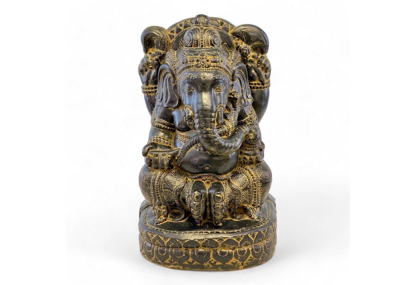 FaHome Skulptur Ganesha Skulptur - Raumdeko Kunstwerk - Hindu Gottheit des Glückes FaHome Skulptur Ganesha Skulptur - Raumdeko Kunstwerk - Hindu Gottheit des Glückes von FaHome