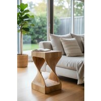 Samanholz Hocker Geschwungen Natur 50x28x28 Beistelltisch Gedreht Möbel Blumenhocker Massiv Samanholz Hocker Geschwungen Natur 50x28x28 Beistelltisch Gedreht Möbel Blumenhocker Massiv von FaHomeShop