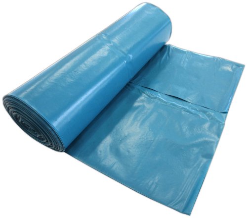 250 Müllsäcke 10 Rollen 120 Liter 70x110cm Blau extra stark Typ 85 ca. 85µ stark Abfallsäcke Müllbeutel Laubsäcke von FaMa GbR