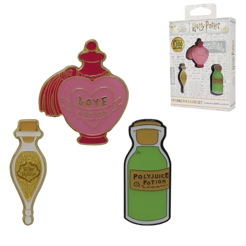 FANATTIK Harry Potter - Set von 3 Pin's - Limitierte Auflage von FaNaTtik