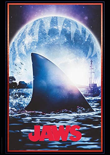 FANATTIK Jaws Kunstdruck Edition Limitée, 42 x 30 cm von FaNaTtik