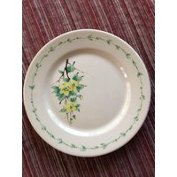 Blumenteller, Retro Desert Ware China, Wallace Wüstenware Teller, Springtime Spring Time Blumenteller von FabFinds42